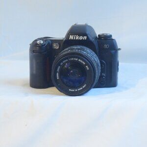 Nikon N80 35mm SLR Film Camera with 28-90mm Lens Kit (Vintage)
